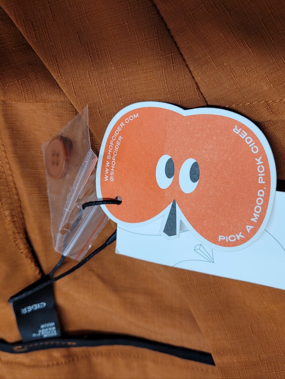 NWT Cider 2-Piece Set - Mismatched Sizing (Large Top / 0XL Pants) - Rust Orange - Picture 6 of 14
